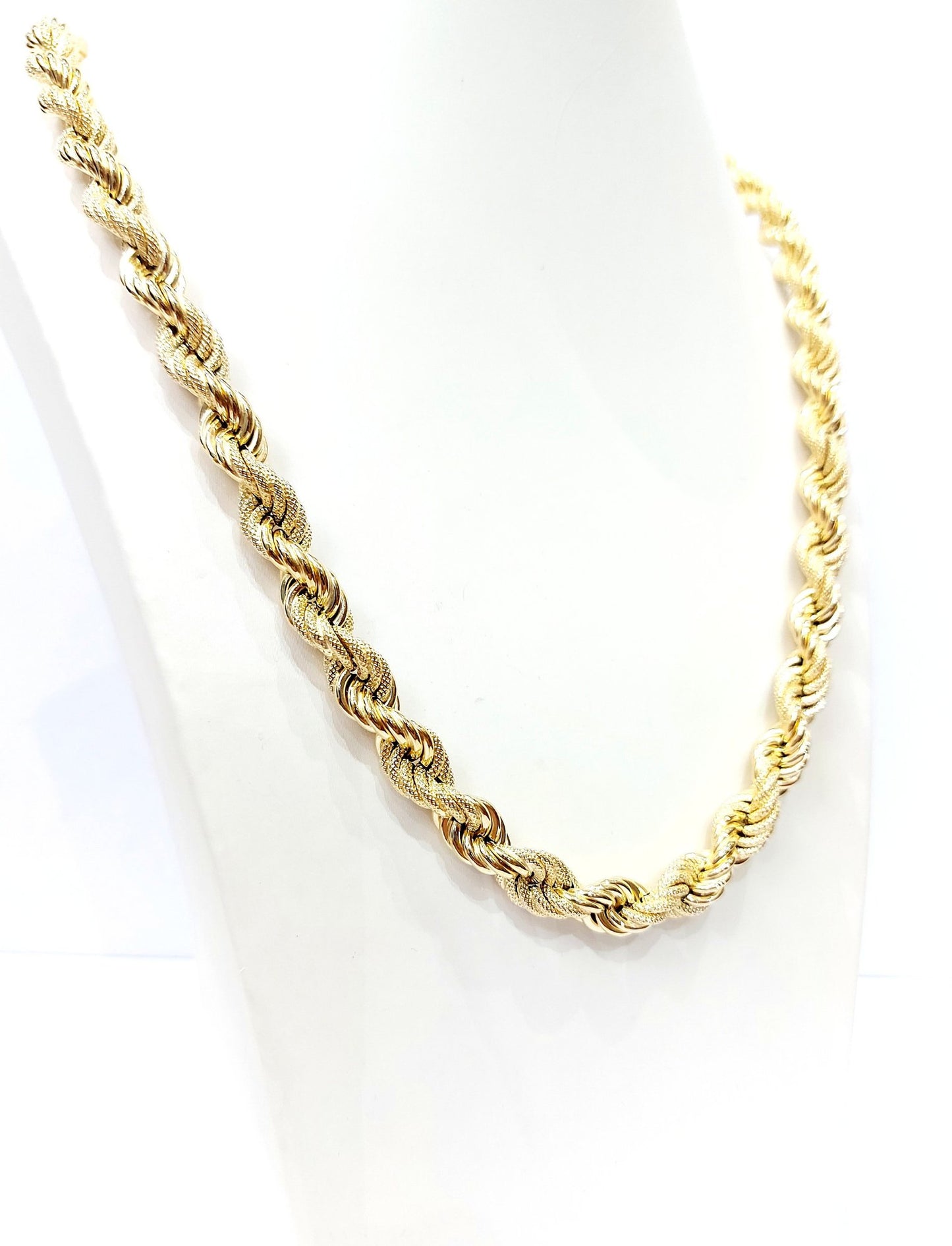 Collana maglia funetta Unisex Oro Giallo 18 kt - 750 60 cm