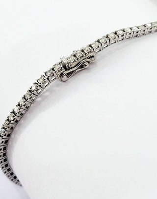 Bracciale Tennis Crieri Poesia in Oro Bianco con Diamanti 2,30 ct 18 kt (750)