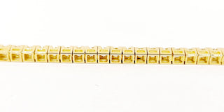 Bracciale Tennis in Oro Giallo con Diamanti 2,44 ct con certificazione gemmologica GEM TECH 18kt (750)