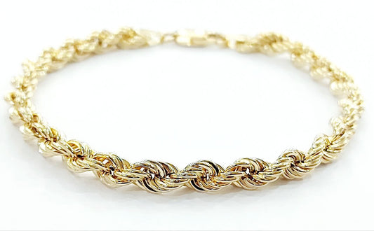 Bracciale funetta in Oro Giallo 18 kt (750)