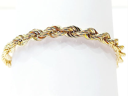 Bracciale funetta in Oro Giallo 18 kt (750)