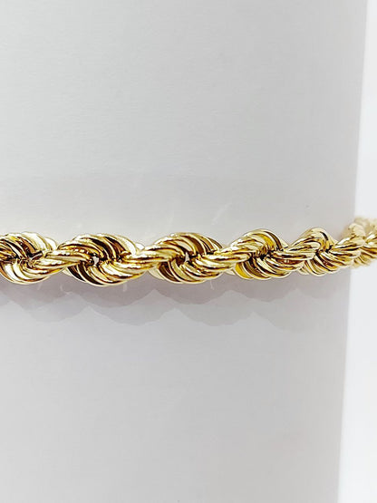 Bracciale funetta in Oro Giallo 18 kt (750)