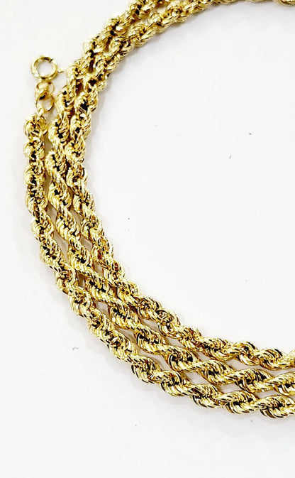 Collana funetta in Oro Giallo 18 kt (750)