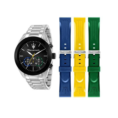 Orologio Maserati Set cinturini in silicone intercambiabili Traguardo Prisma Edition - R8873612061