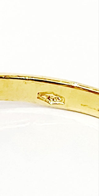 Anello da Donna fantasia con Rubino 0,72 ct e Diamanti 0,36 ct in Oro Giallo 18 kt - 750