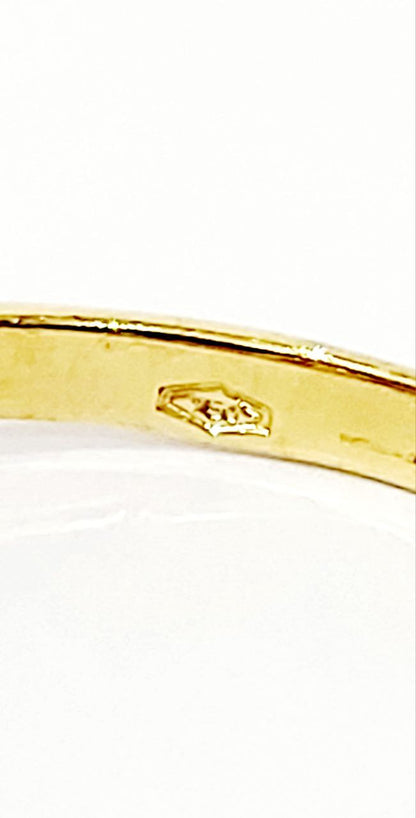 Anello da Donna fantasia con Rubino 0,72 ct e Diamanti 0,36 ct in Oro Giallo 18 kt - 750