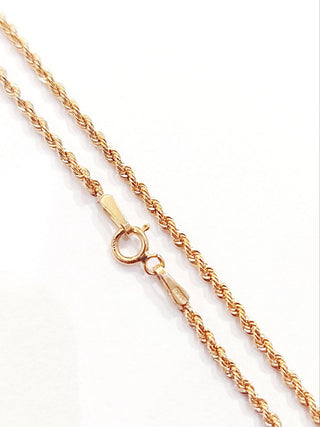 Bracciale unisex  funetta in Oro Rosa 18kt-750 -18 -19-19,50 cm