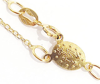 Collana rosario tradizionale  Sfaccettato Oro Giallo 18kt -750 Grammi 12,60