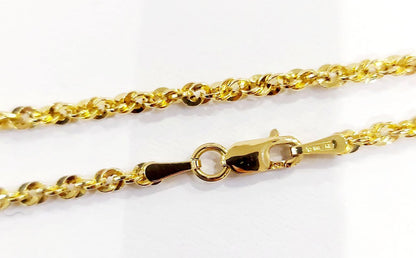 Collana  pendente cuore bombato lucido  in Oro Giallo 18 kt -750 grammi 10,61